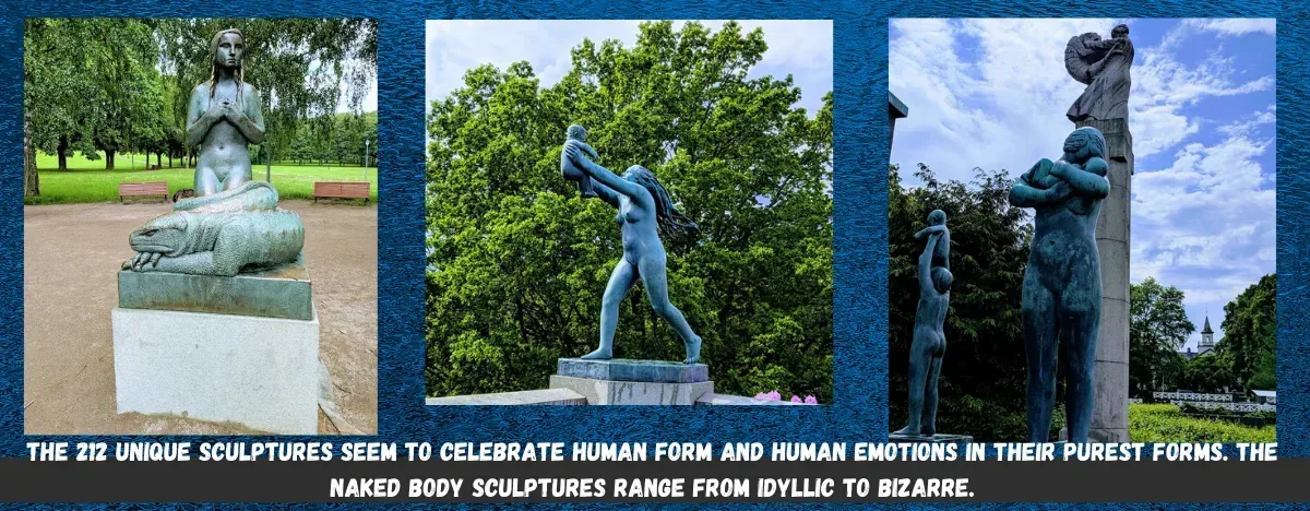 Frogner Park in Oslo, Norway - The Sculptural Delight